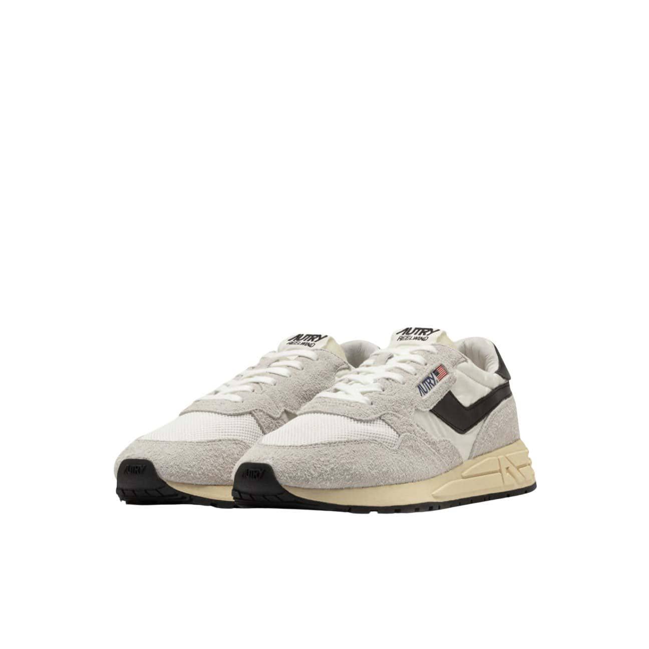 AUTRY Sneakesr uomo Reelwind Low Bianco e Grigio scuro