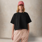 AUTRY T-Shirt donna in cotone Nero