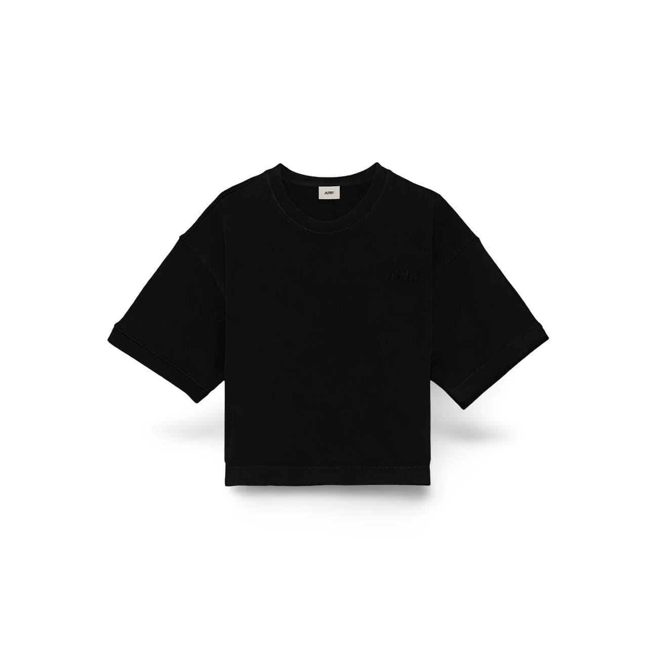 AUTRY T-Shirt donna in cotone Nero