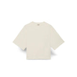 AUTRY T-Shirt donna in cotone Panna