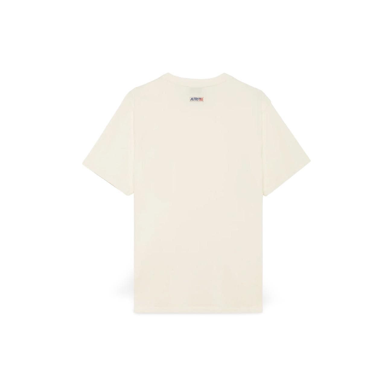 AUTRY T-Shirt uomo girocollo Bianco