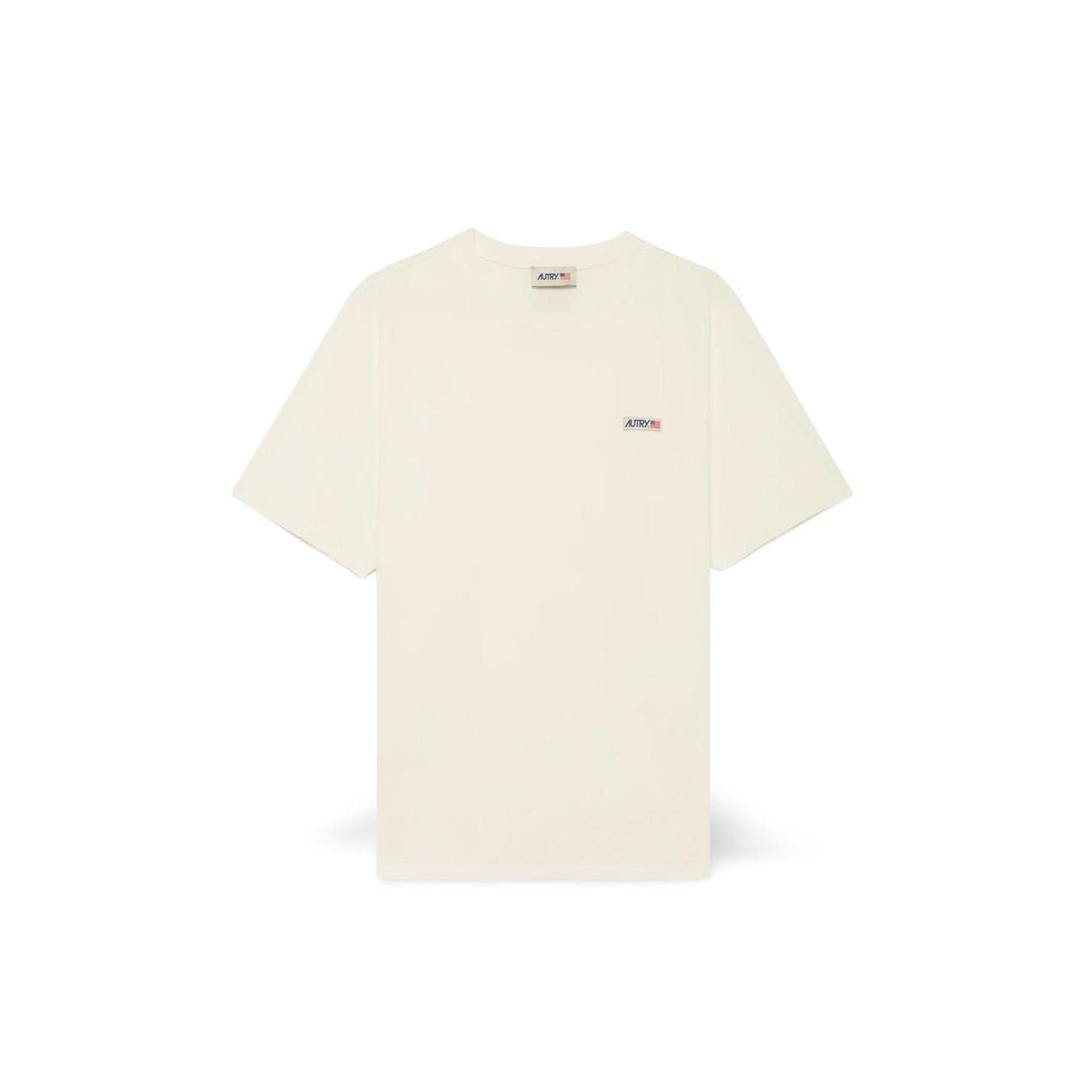 AUTRY T-Shirt uomo girocollo Bianco
