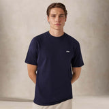 AUTRY T-Shirt uomo girocollo con logo Blue