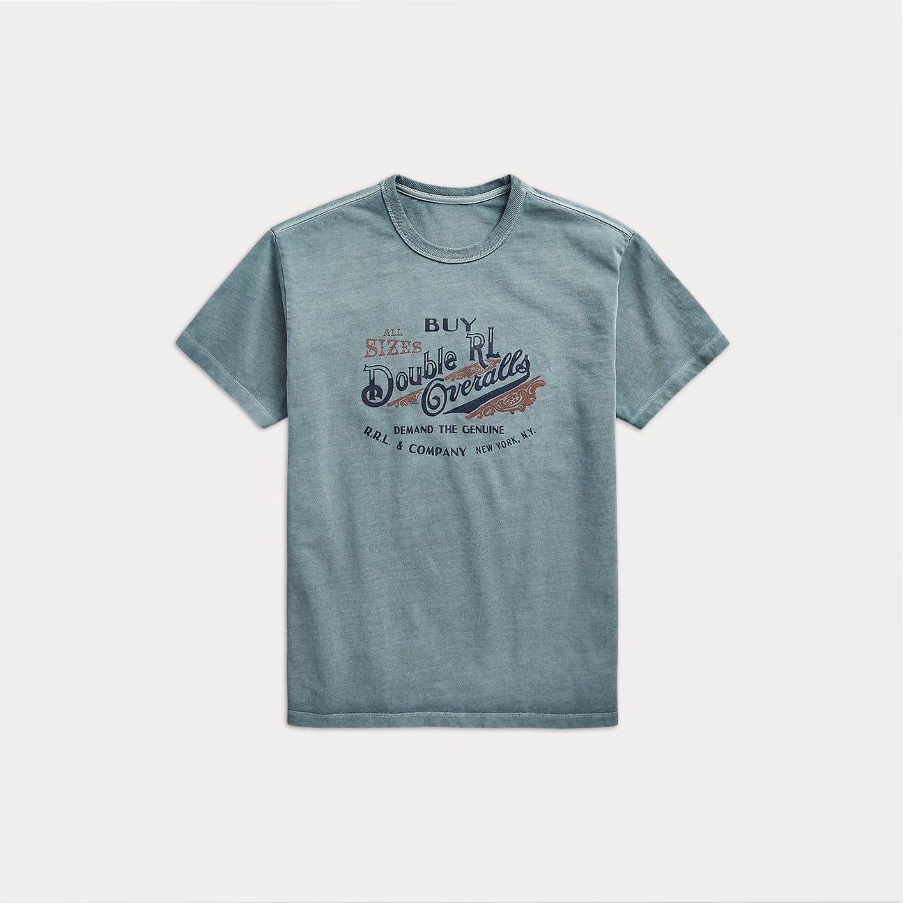 RRL T-Shirt con grafica Blue Vintage