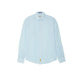 B.D. BAGGIES Camicia uomo in lino Bradford Celeste