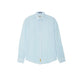 B.D. BAGGIES Camicia uomo in lino Bradford Celeste