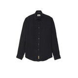 B.D. BAGGIES Camicia uomo in lino Bradford Nero