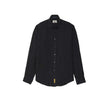 Camicia uomo in lino Bradford Nero
