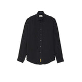 B.D. BAGGIES Camicia uomo in lino Bradford Nero