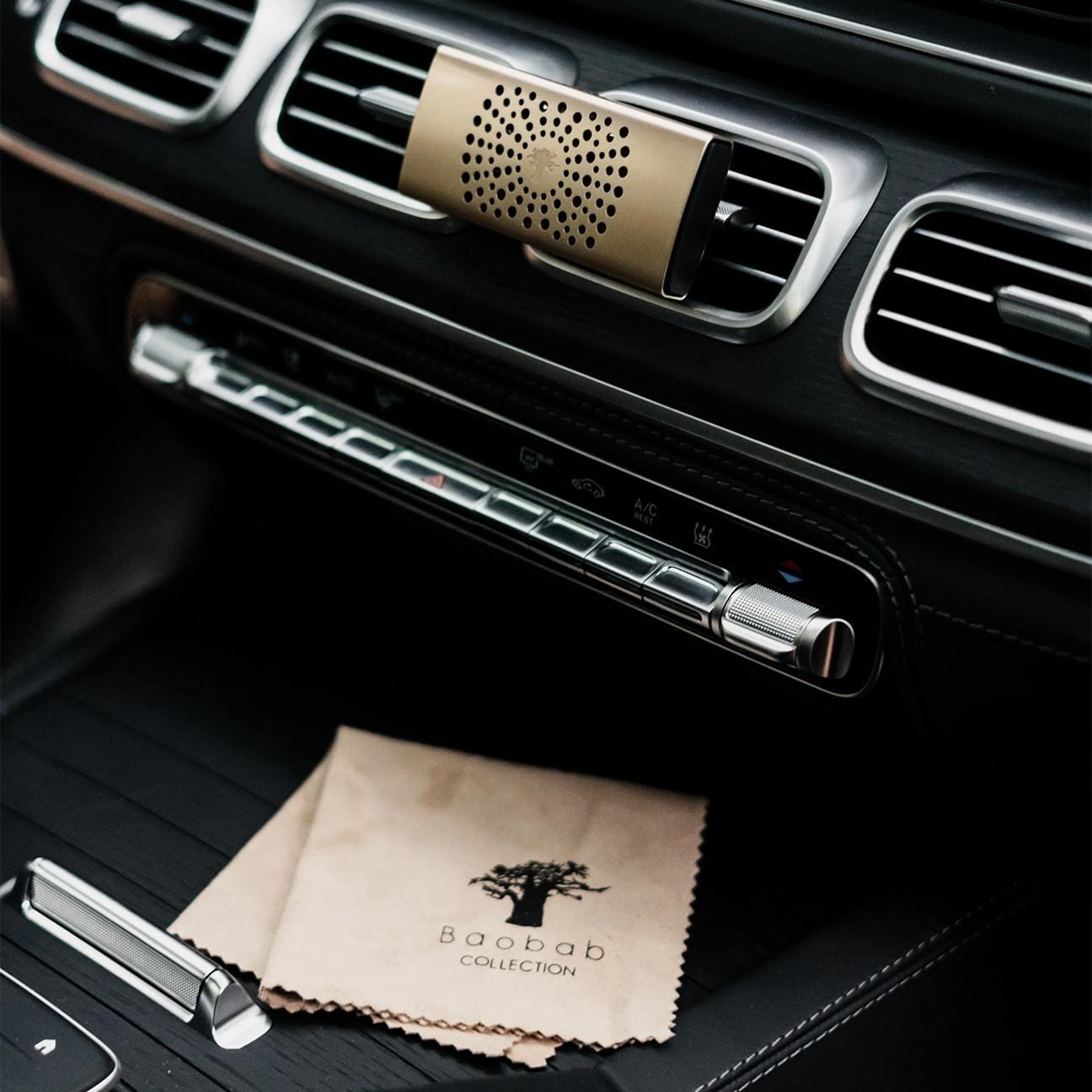 BAOBAB Diffusore per auto white Pearls