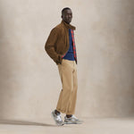 BARACUTA Giacca uomo in camoscio G9 Dark Olive