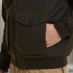 BARACUTA Giacca uomo in cotone cerato G9 Waxed  Depp Moss