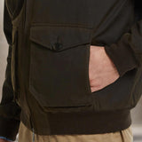 BARACUTA Giacca uomo in cotone cerato G9 Waxed  Depp Moss