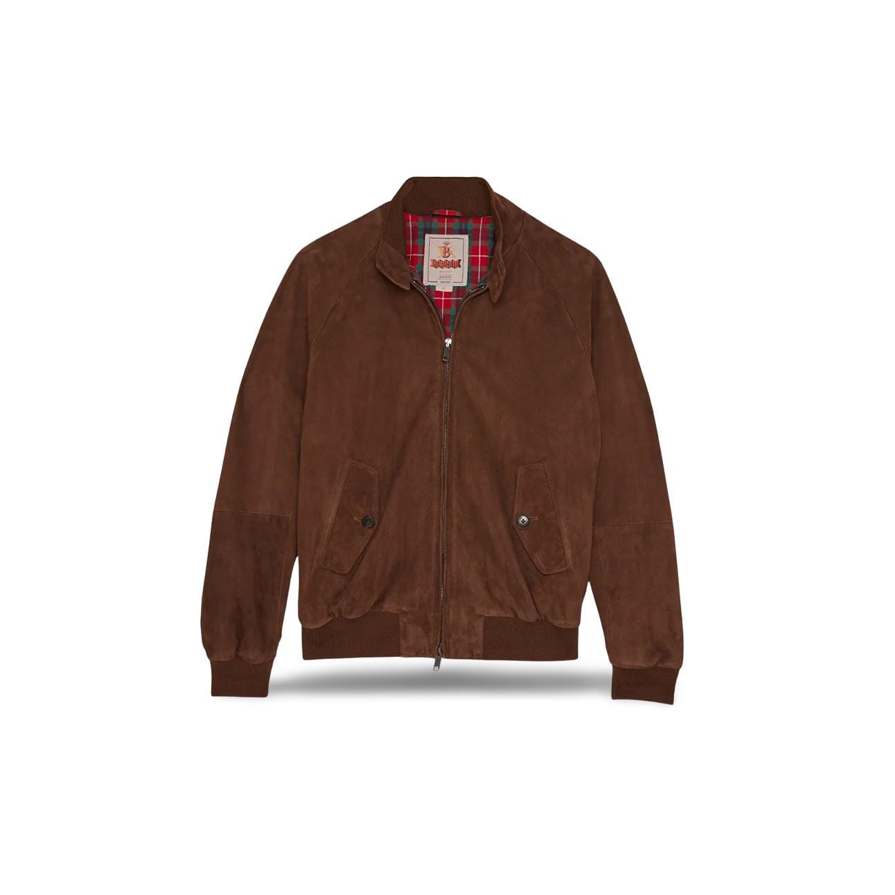 BARACUTA Giubbotto uomo G9 in pelle scamosciata Chocolate