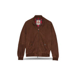 BARACUTA Giubbotto uomo G9 in pelle scamosciata Chocolate