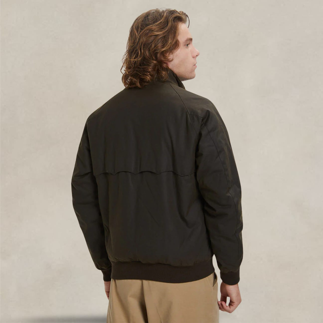 BARACUTA Giubbotto uomo G9 Waxed Deep Moss