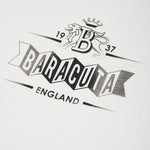 BARACUTA T-Shirt uomo con logo Bianco