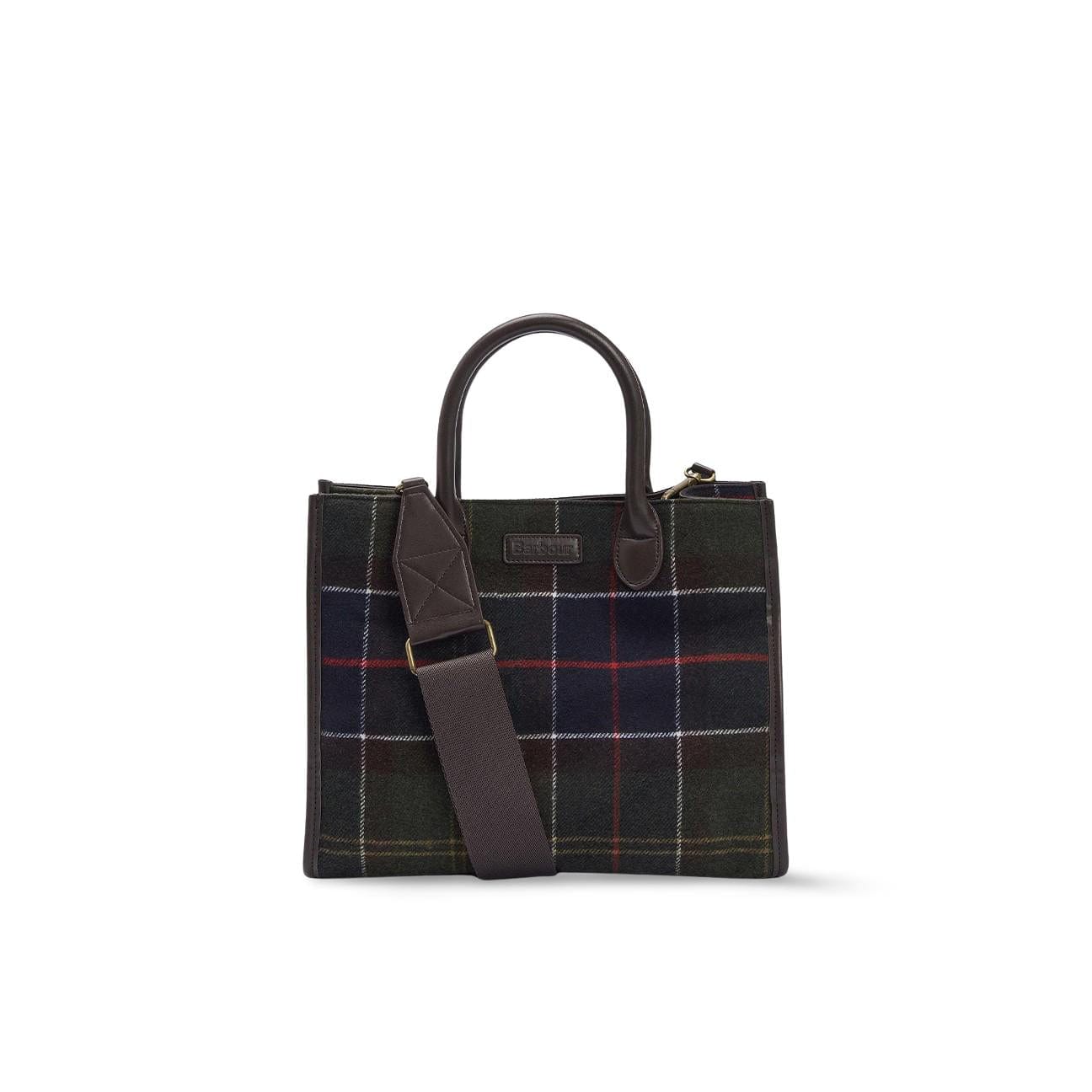 BARBOUR barrhill tartan tote bag
