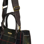 BARBOUR Borsa donna Barrhill in tartan Verde