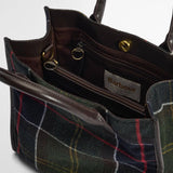 BARBOUR Borsa donna Barrhill in tartan Verde