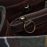BARBOUR Borsa donna Tote Turnberry in Classic Tartan Verde