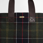 BARBOUR Borsa donna Tote Turnberry in Classic Tartan Verde