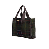 BARBOUR Borsa donna Tote Turnberry in Classic Tartan Verde