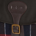 BARBOUR Borsa Whitley in Tartan e pelle