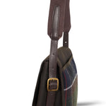 BARBOUR Borsa Whitley in Tartan e pelle