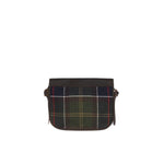 BARBOUR Borsa Whitley in Tartan e pelle