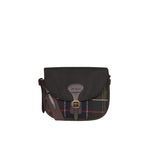 BARBOUR Borsa Whitley in Tartan e pelle