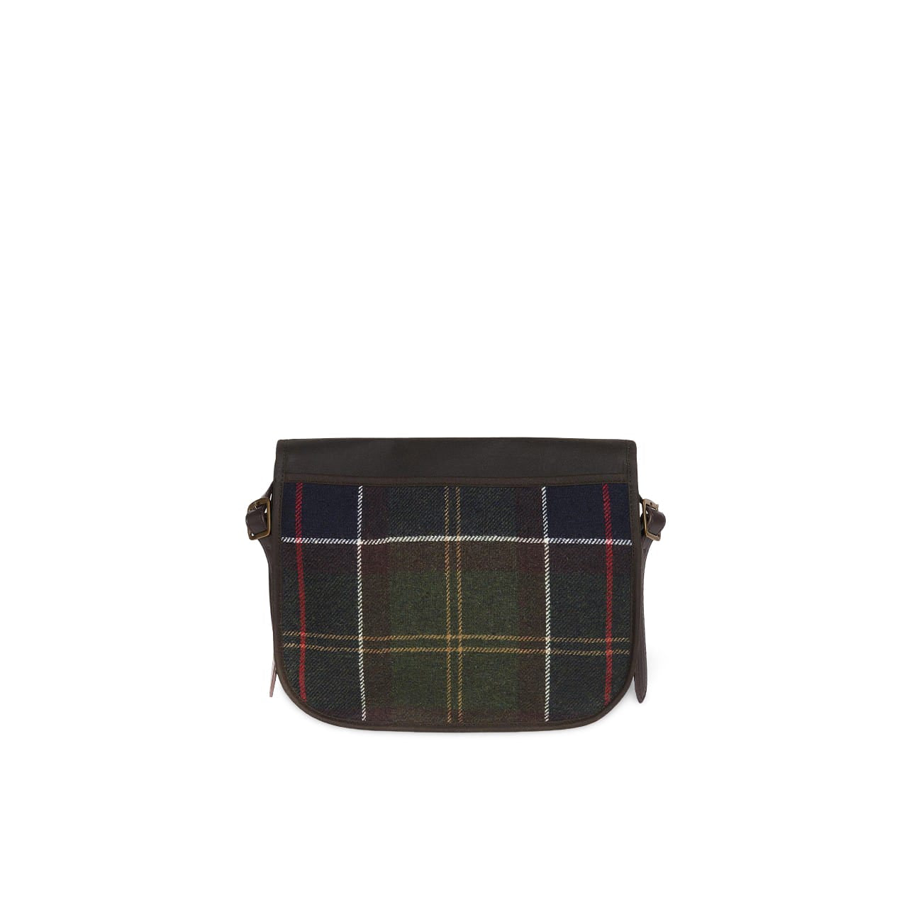 BARBOUR Borsa Whitley in Tartan e pelle