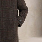BARBOUR Cappotto uomo Lorden a quadri Marrone
