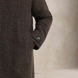 BARBOUR Cappotto uomo Lorden a quadri Marrone