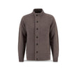 Cardigan uomo in lana Dark Stone