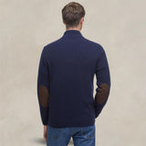 BARBOUR Cardigan uomo Patch Blue