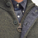 BARBOUR Cardigan uomo Patch Seaweed