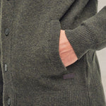 BARBOUR Cardigan uomo Patch Seaweed