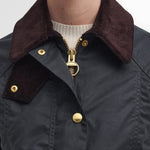 BARBOUR Giacca cerata donna Beadnell Crop Sage