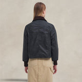 BARBOUR Giacca cerata donna Beadnell Crop Sage