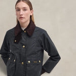 BARBOUR Giacca cerata donna Beadnell Crop Sage
