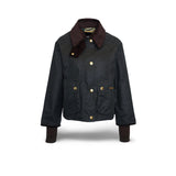 BARBOUR Giacca cerata donna Beadnell Crop Sage