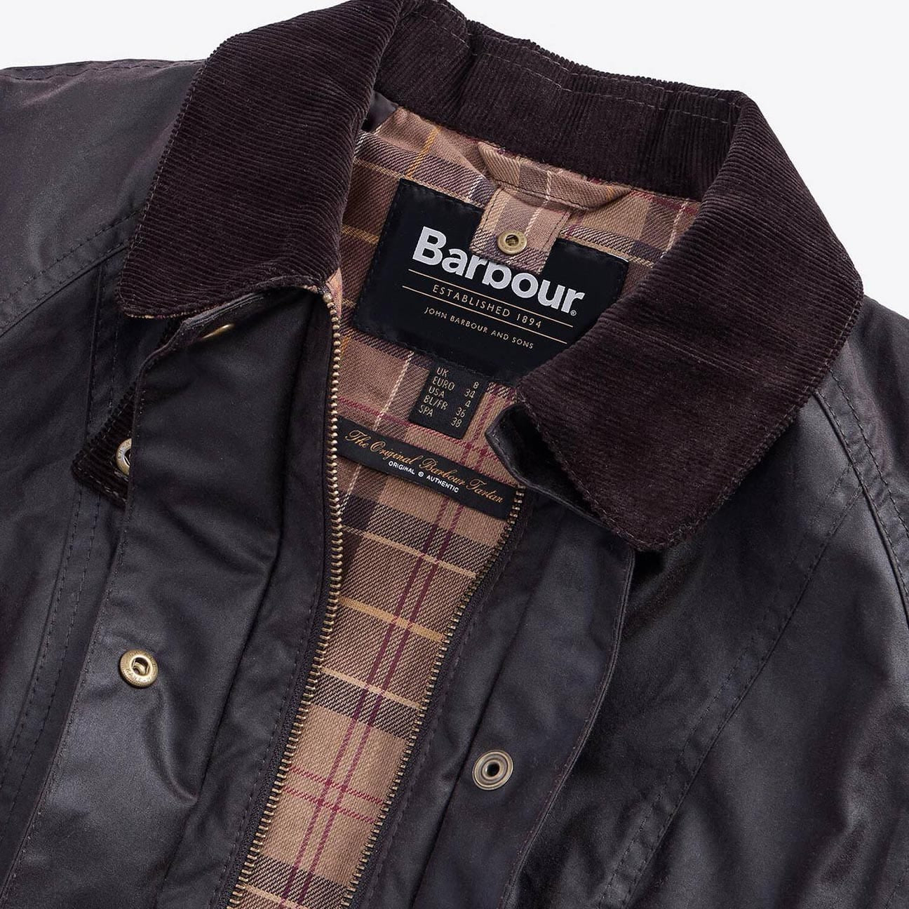 BARBOUR Giacca cerata donna Beadnell Rustic