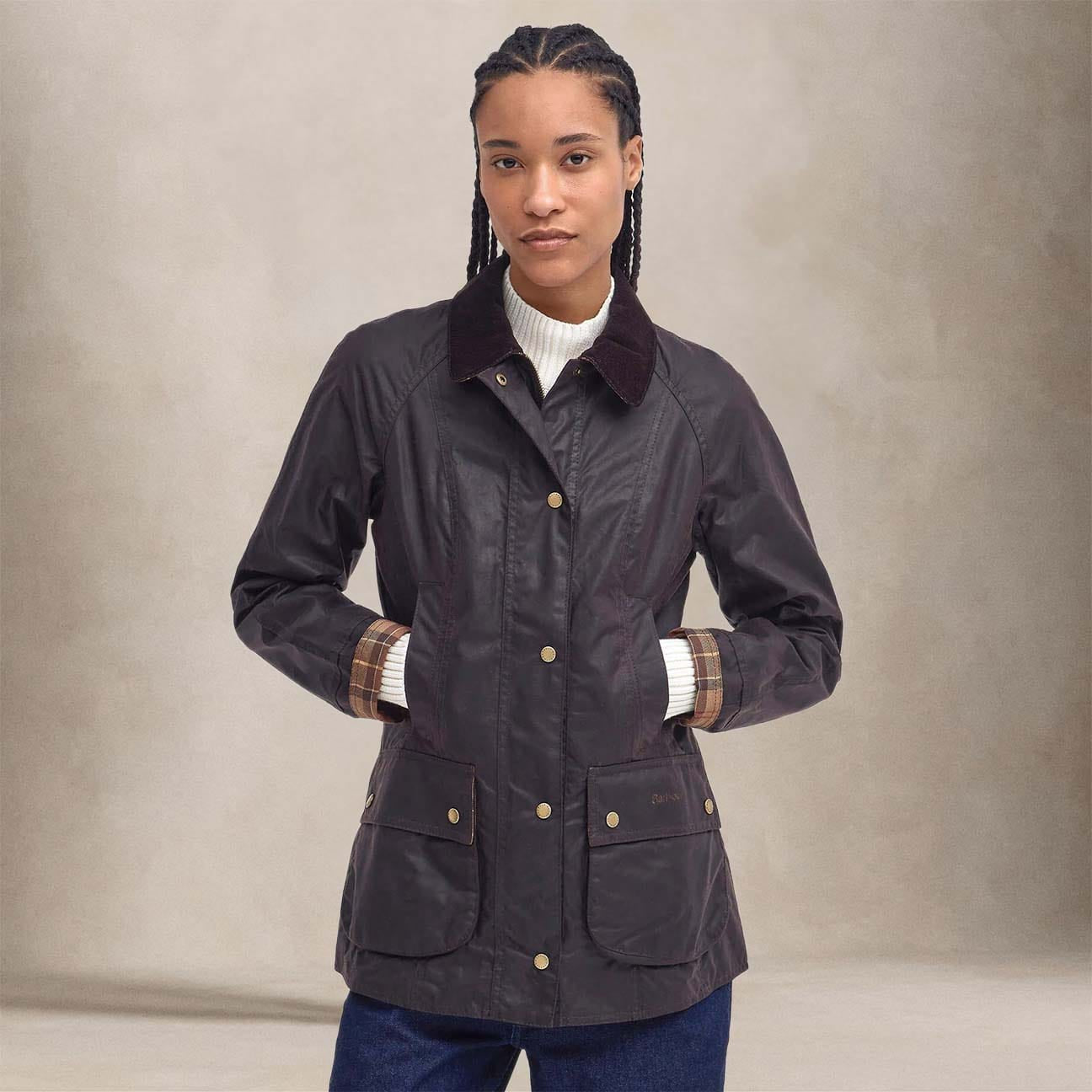BARBOUR Giacca cerata donna Beadnell Rustic