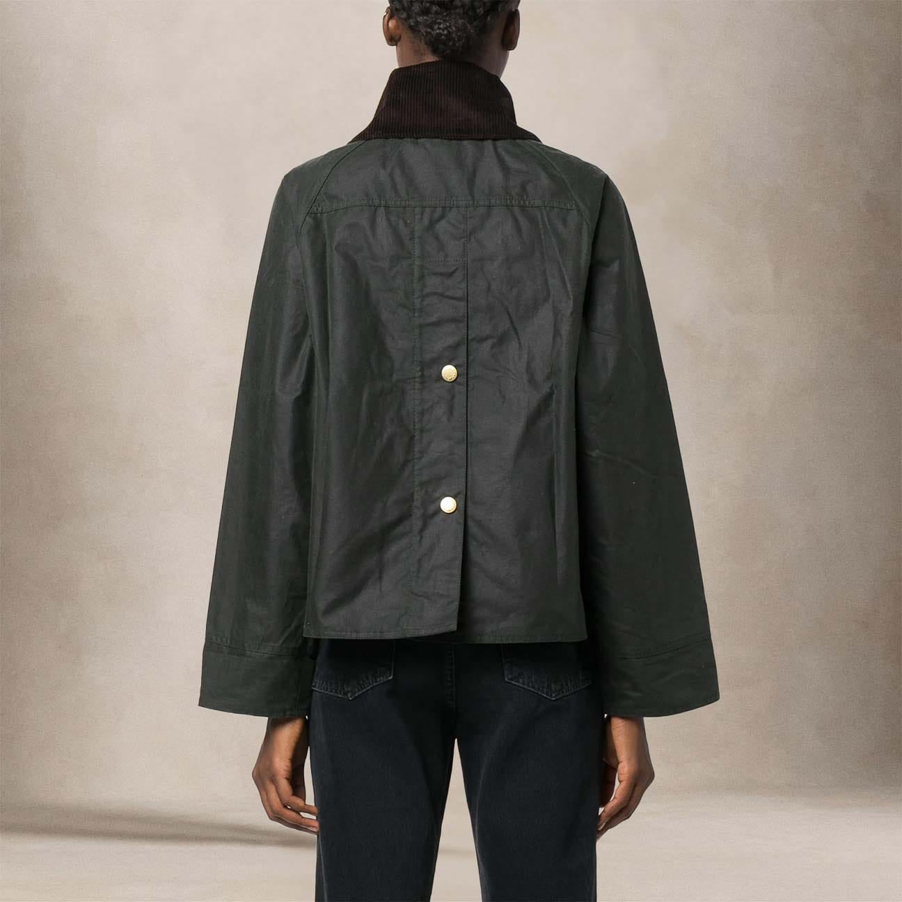 BARBOUR Giacca cerata donna Catton Wax Sage