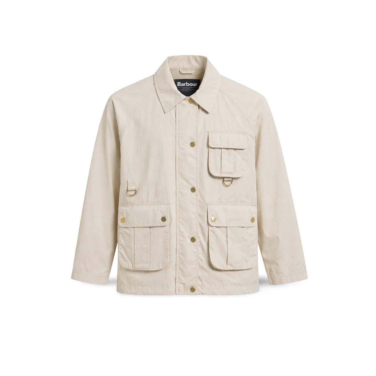 BARBOUR Giacca donna antipioggia Debbie Beige