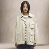 BARBOUR Giacca donna antipioggia Debbie Beige