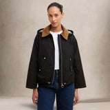 BARBOUR Giacca donna antipioggia Weaver Nero