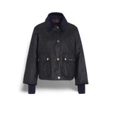 BARBOUR Giacca donna  Beadnell Cropped Wax Nero