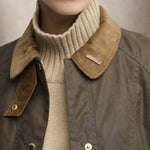 BARBOUR Giacca donna cerata Beadnells Icons Beech